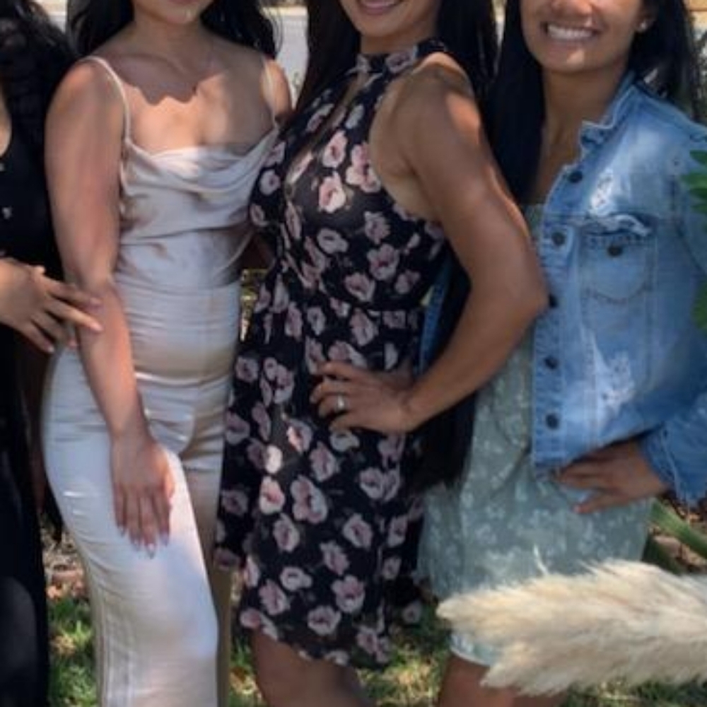 Forever 21 Floral Backless Dress
